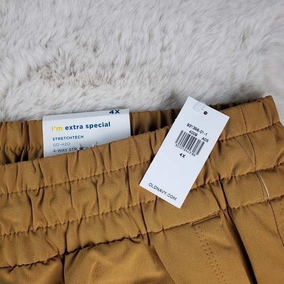 Old Navy High-Waisted StretchTech Water-Repellent Shorts Stonecastle 4X - Picture 9 of 13